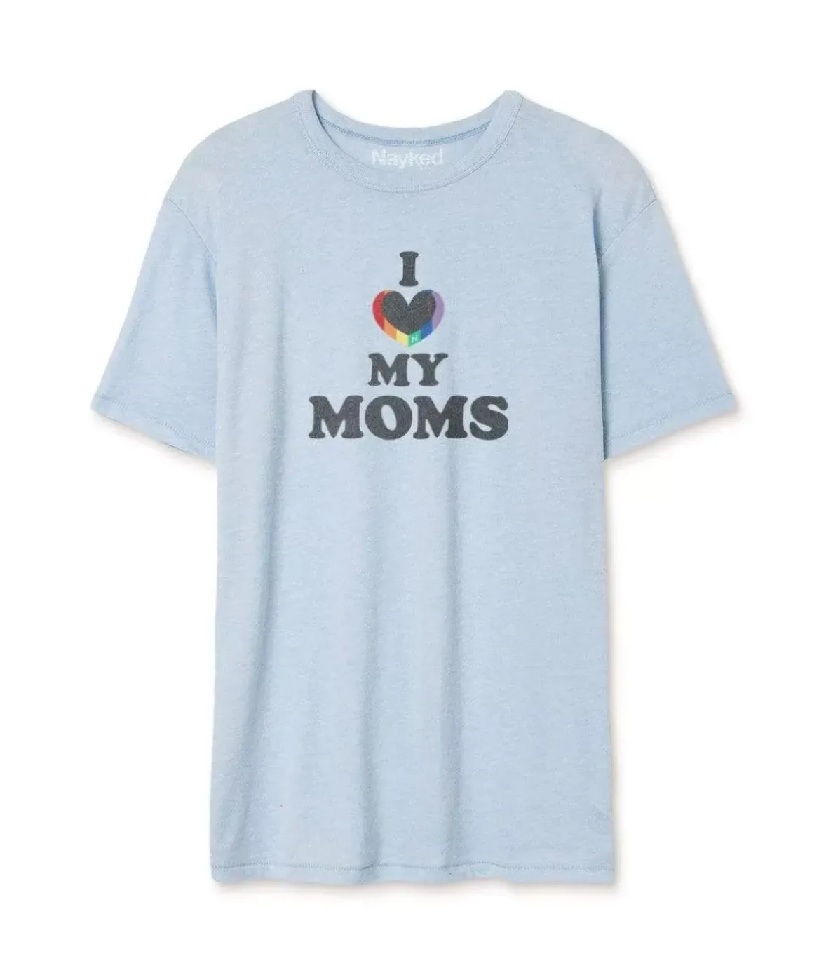 Nayked Apparel Shirts>Men'S Ridiculously Soft Vintage Graphic T-Shirt | I Love My Moms