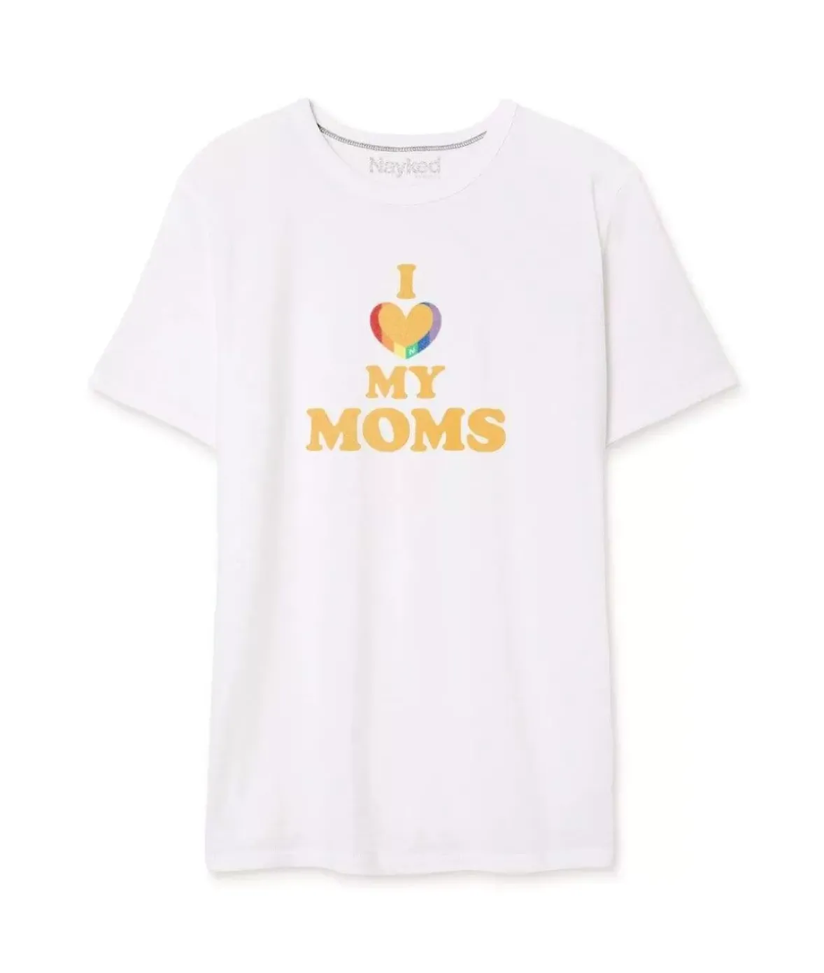 Nayked Apparel Shirts>Men'S Ridiculously Soft Vintage Graphic T-Shirt | I Love My Moms
