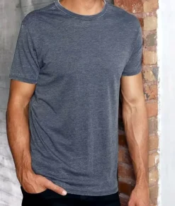 Nayked Apparel T-Shirts>Men'S Ridiculously Soft Vintage Wash Short Sleeve T-Shirt