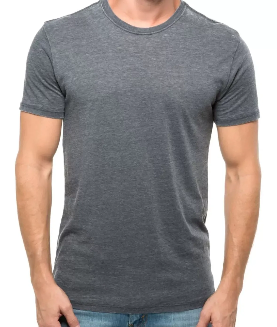 Nayked Apparel T-Shirts>Men'S Ridiculously Soft Vintage Wash Short Sleeve T-Shirt