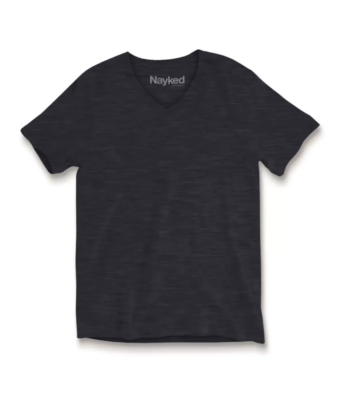 Nayked Apparel T-Shirts>Men'S Short Sleeve Slub Jersey V-Neck T-Shirt