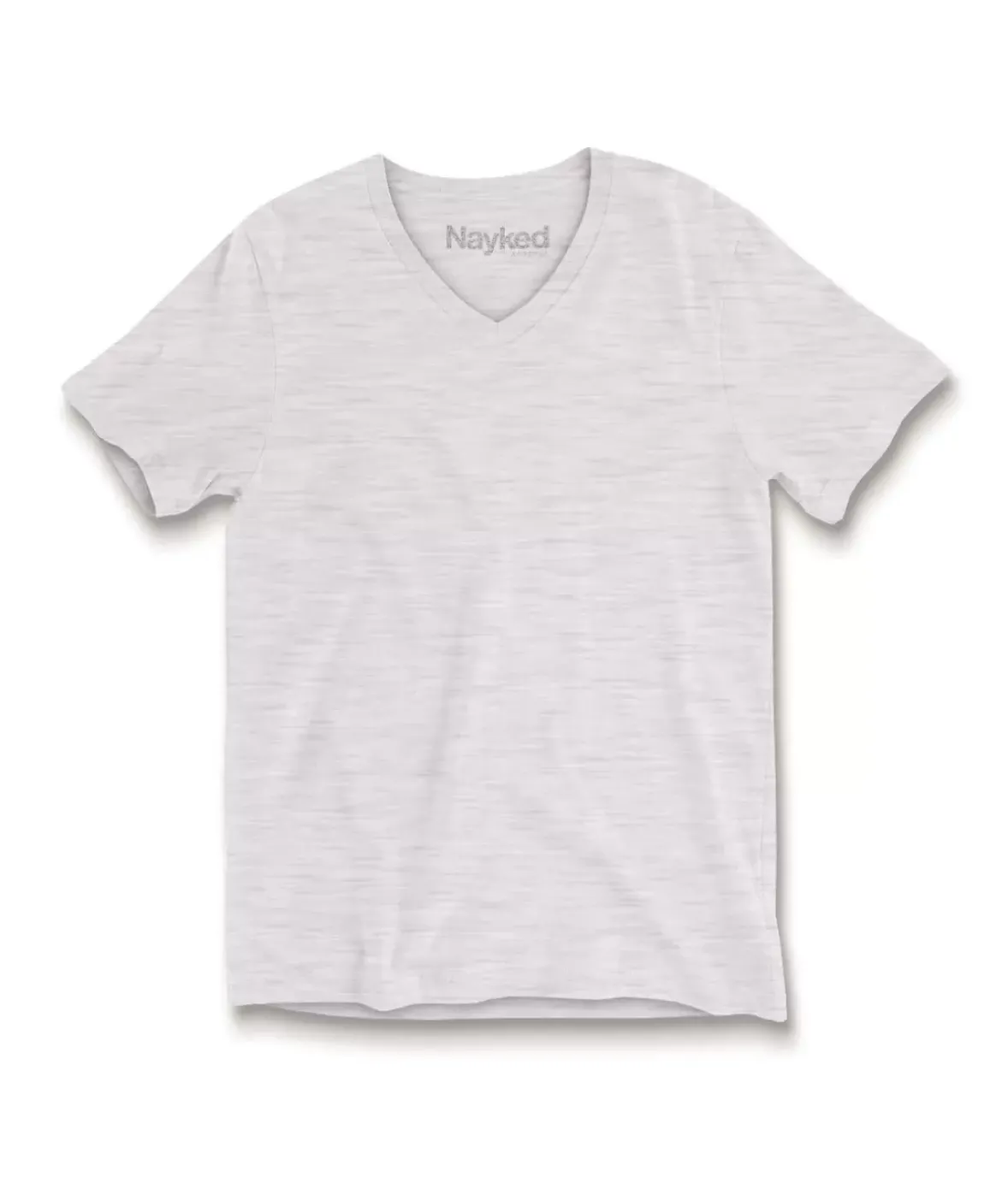 Nayked Apparel T-Shirts>Men'S Short Sleeve Slub Jersey V-Neck T-Shirt