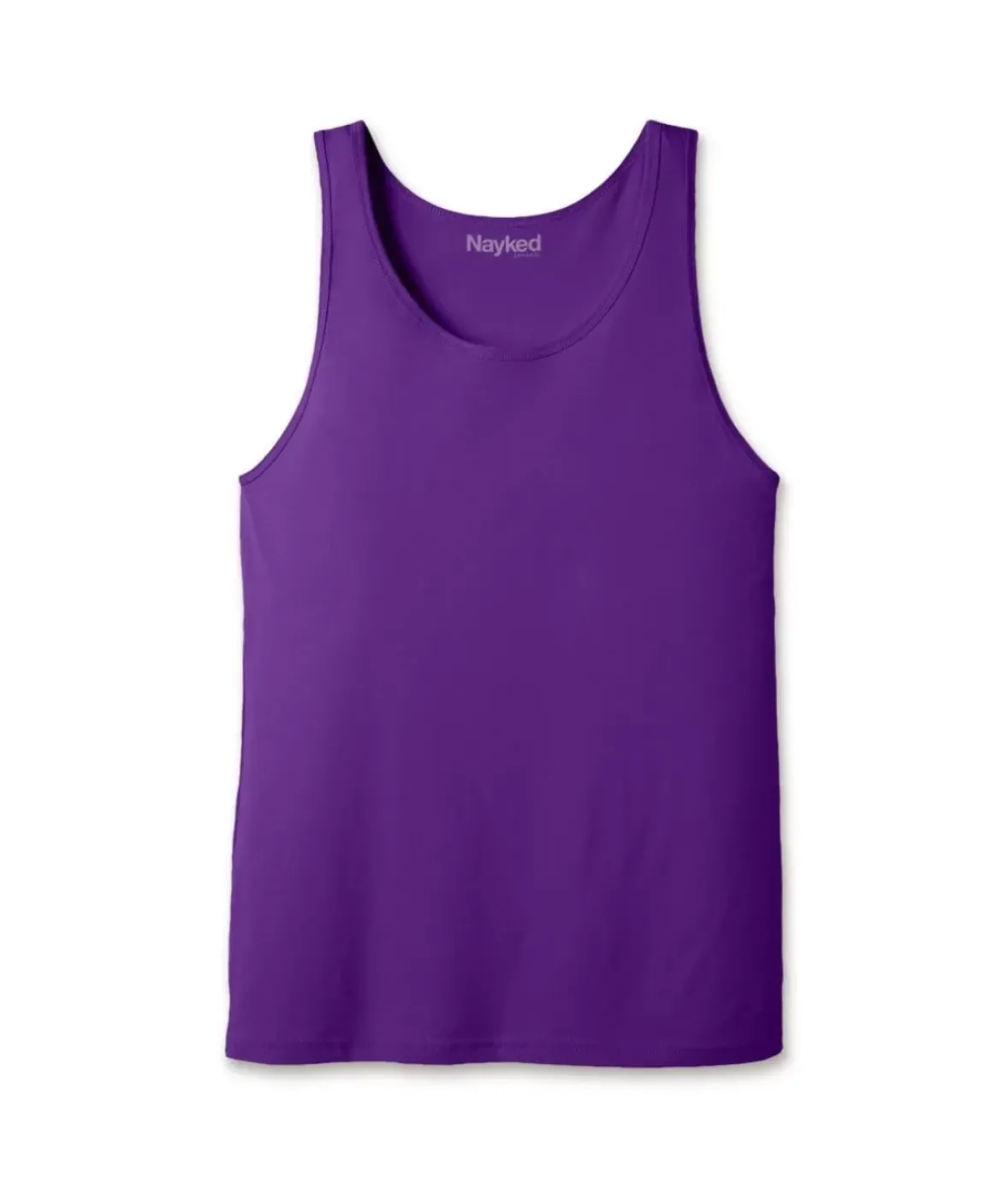 Nayked Apparel Shirts>Men'S Soft 100% Cotton Lightweight Tank Top