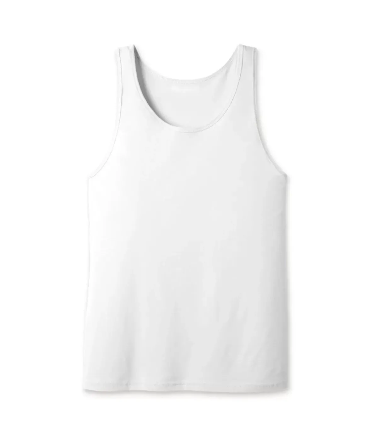 Nayked Apparel Shirts>Men'S Soft 100% Cotton Lightweight Tank Top
