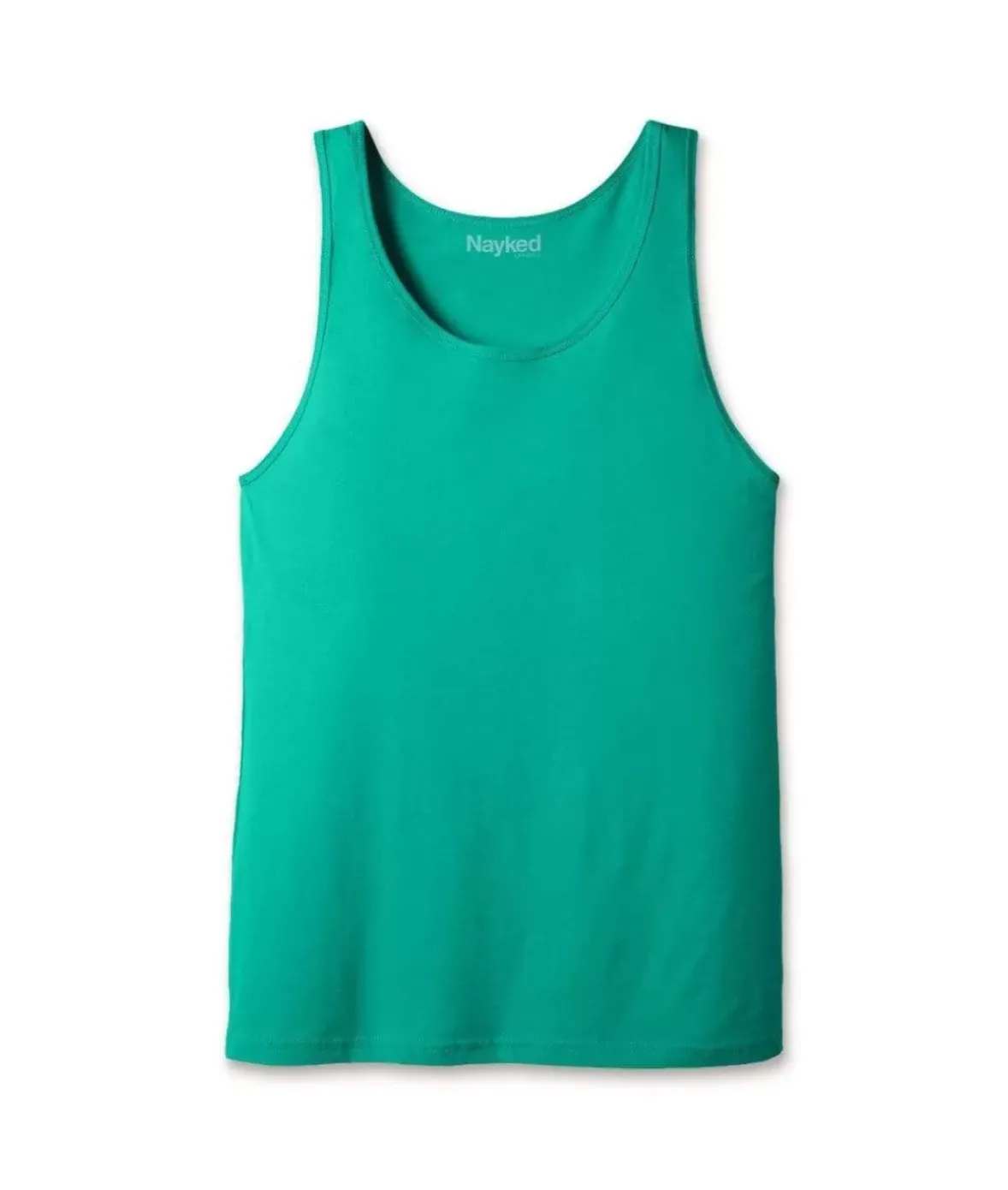Nayked Apparel Shirts>Men'S Soft 100% Cotton Lightweight Tank Top