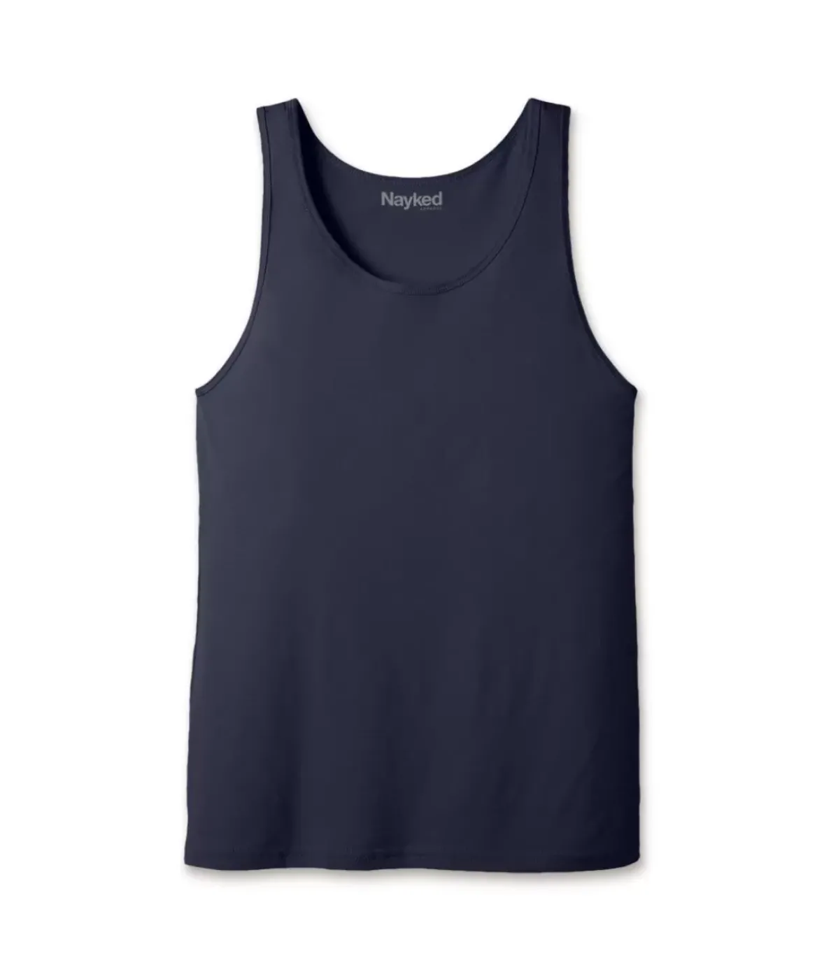 Nayked Apparel Shirts>Men'S Soft 100% Cotton Lightweight Tank Top