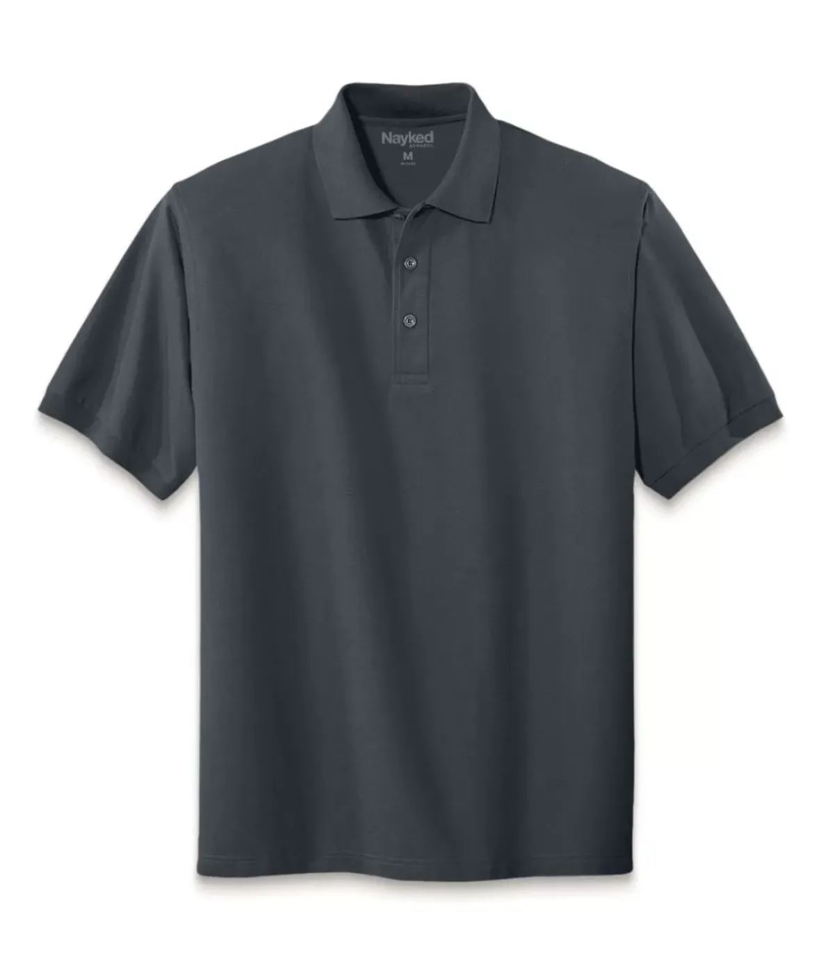 Nayked Apparel Polos>Men'S Soft Big Pique Polo Shirt