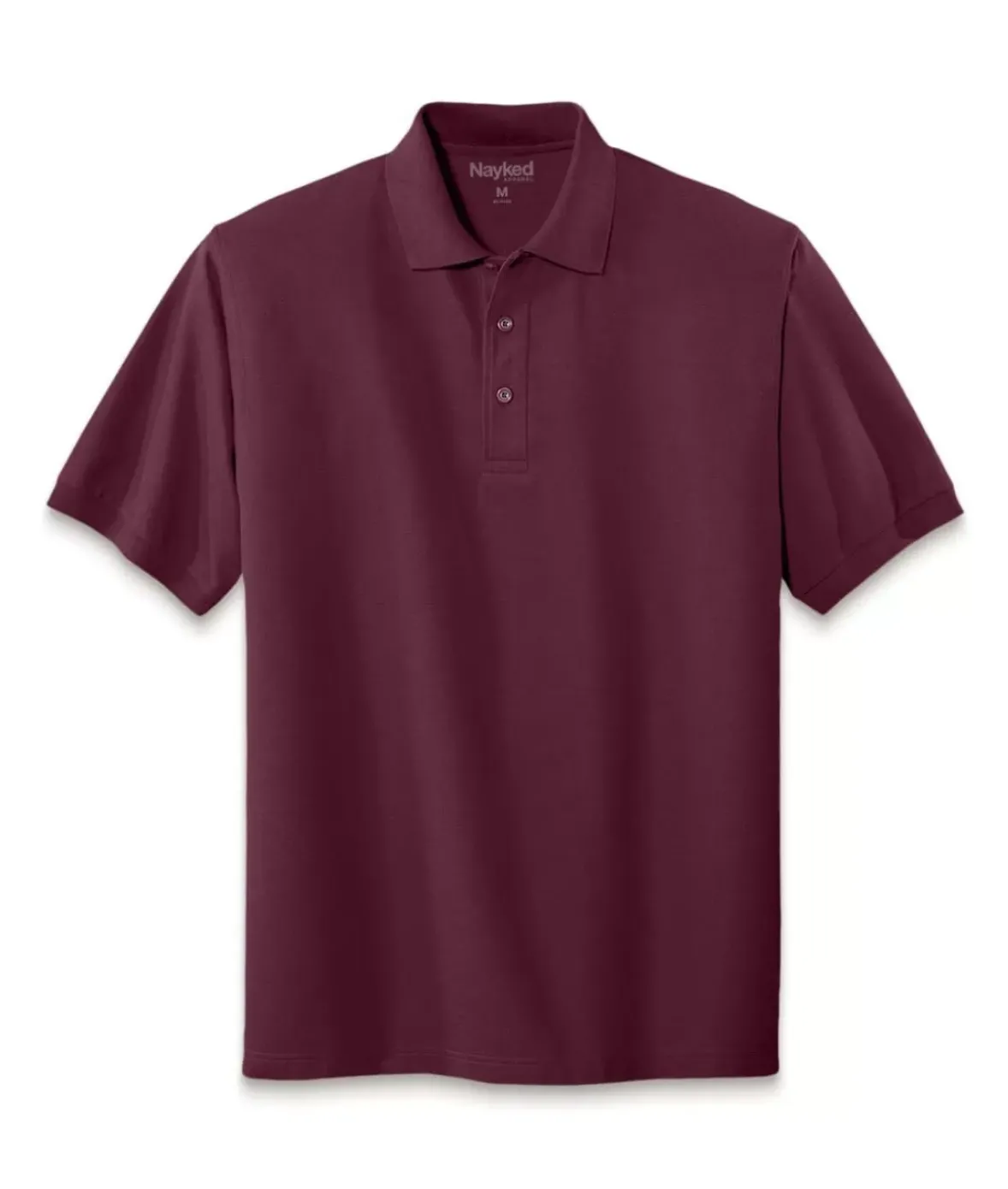 Nayked Apparel Polos>Men'S Soft Big Pique Polo Shirt