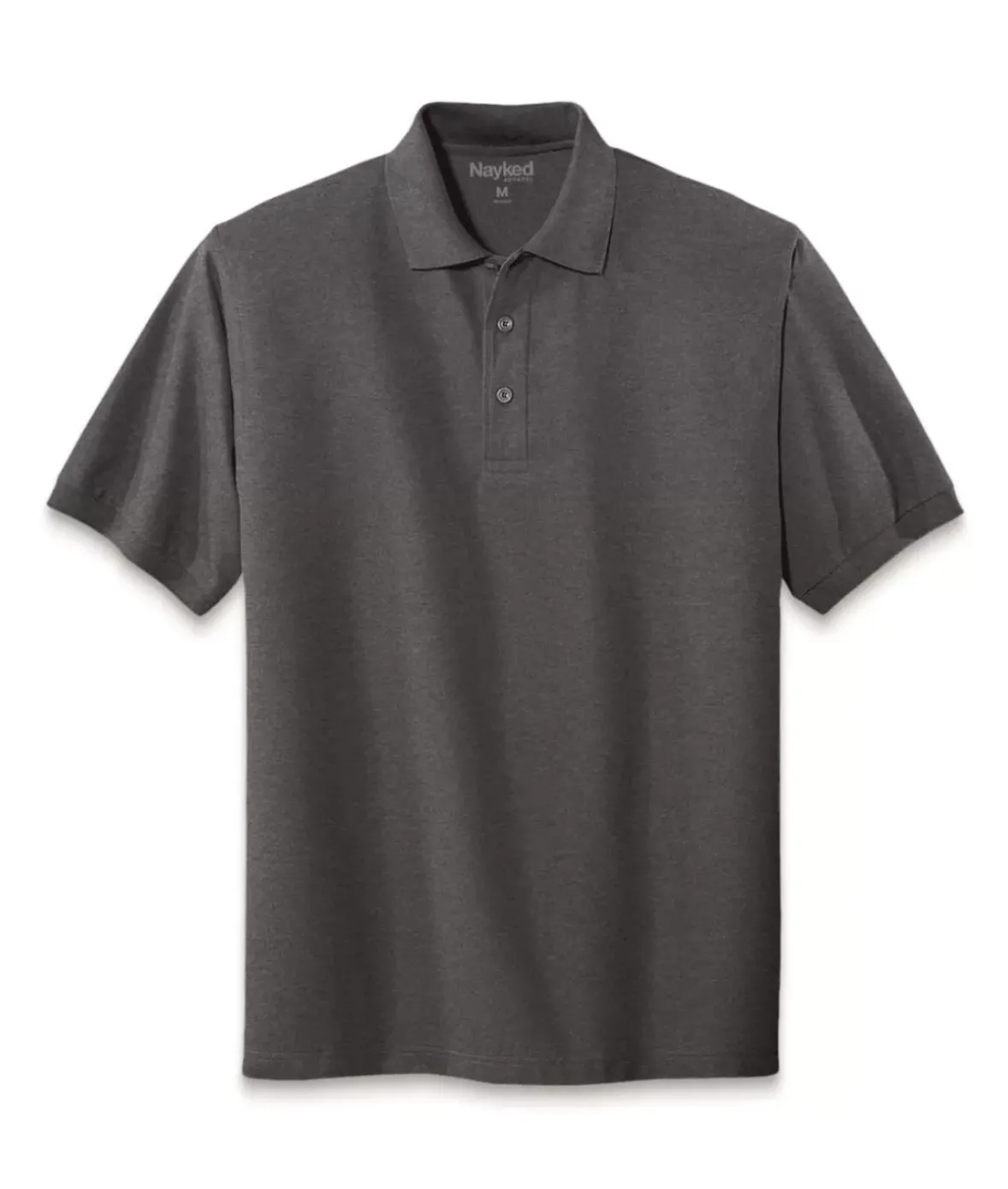 Nayked Apparel Polos>Men'S Soft Big Pique Polo Shirt