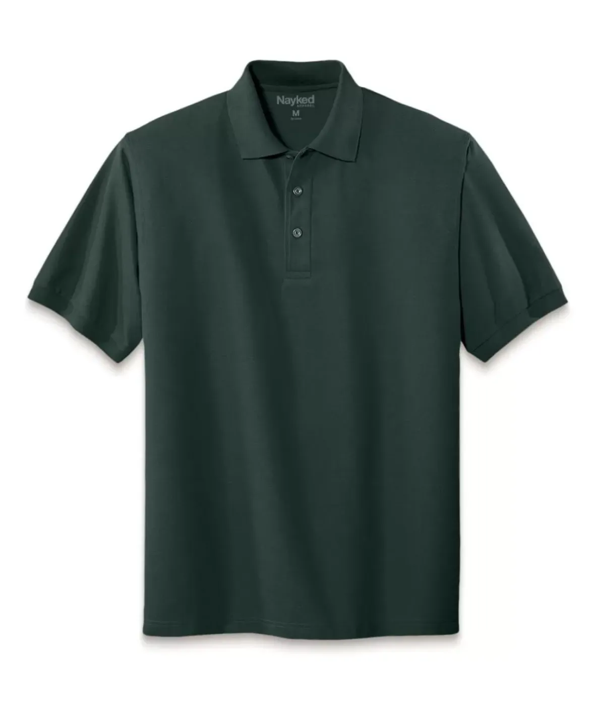 Nayked Apparel Polos>Men'S Soft Big Pique Polo Shirt