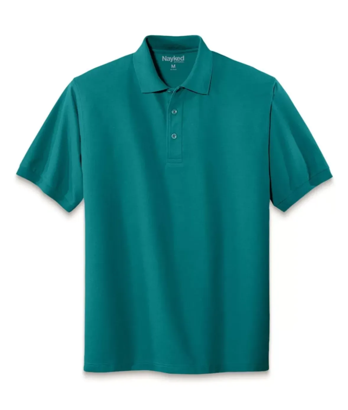 Nayked Apparel Shirts>Men'S Soft Big Pique Polo Shirt