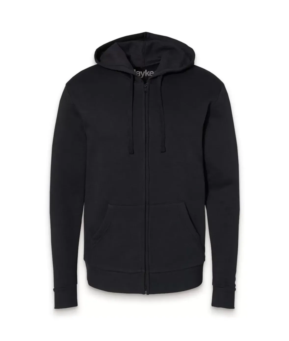 Nayked Apparel Shirts>Men'S Soft Eco Friendly Full Zip Hoodie