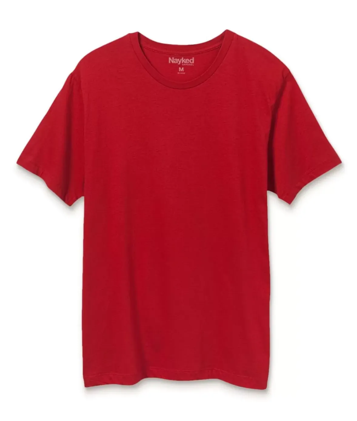 Nayked Apparel T-Shirts>Men'S Soft Garment Washed 100% Cotton Short Sleeve T-Shirt