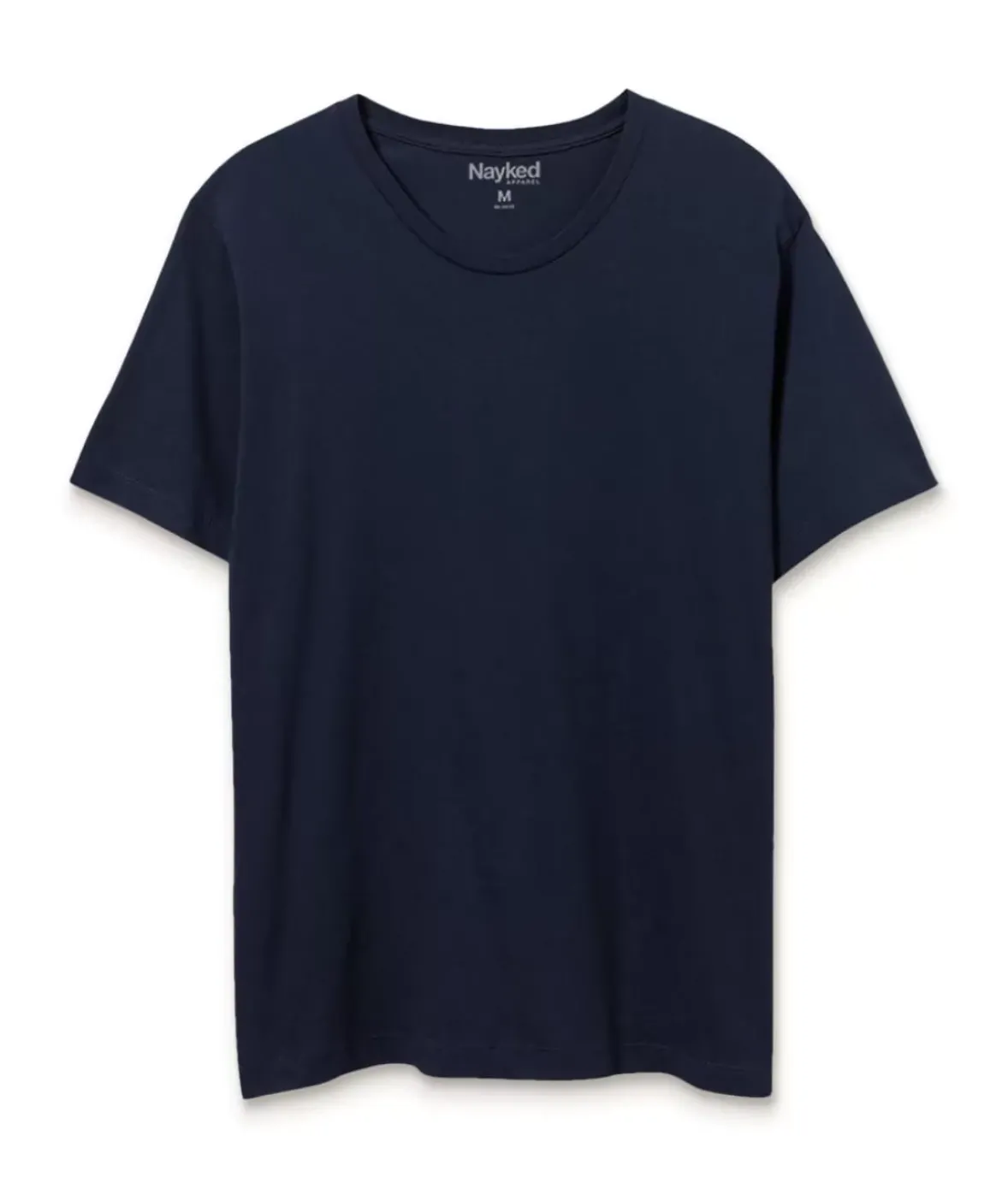 Nayked Apparel T-Shirts>Men'S Soft Garment Washed 100% Cotton Short Sleeve T-Shirt