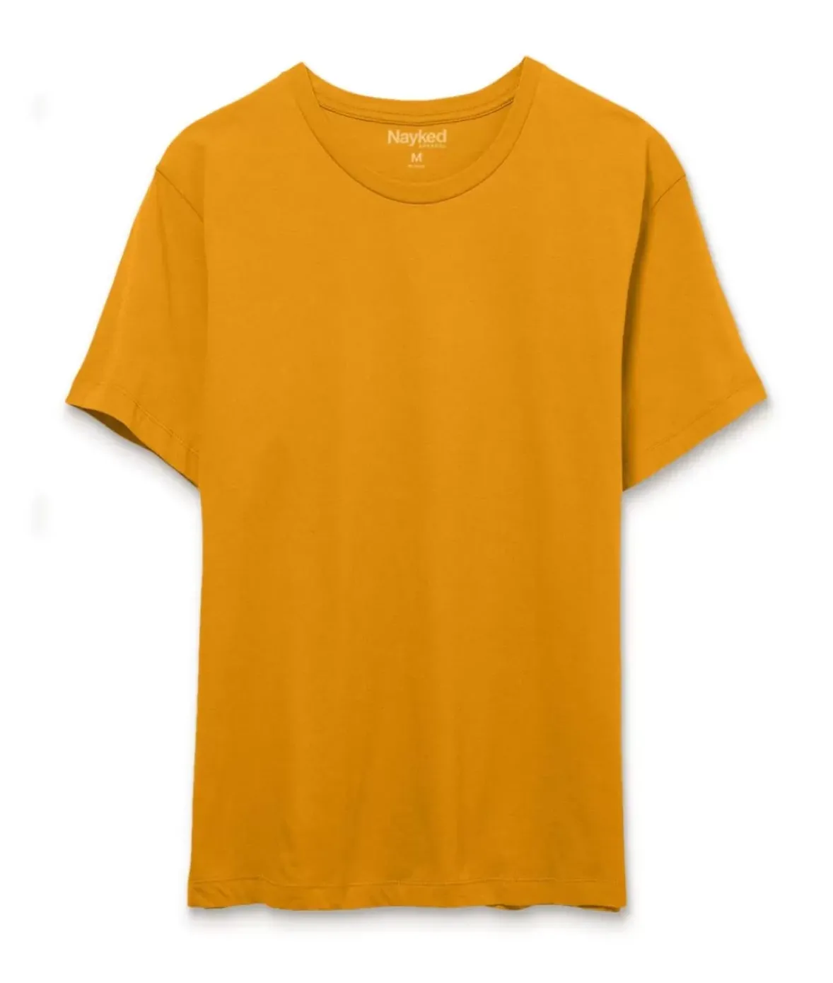 Nayked Apparel T-Shirts>Men'S Soft Garment Washed 100% Cotton Short Sleeve T-Shirt