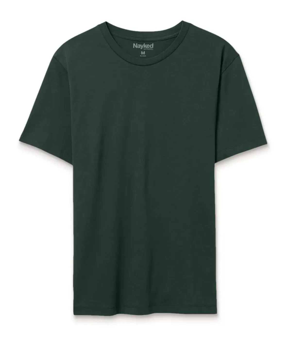 Nayked Apparel T-Shirts>Men'S Soft Garment Washed 100% Cotton Short Sleeve T-Shirt