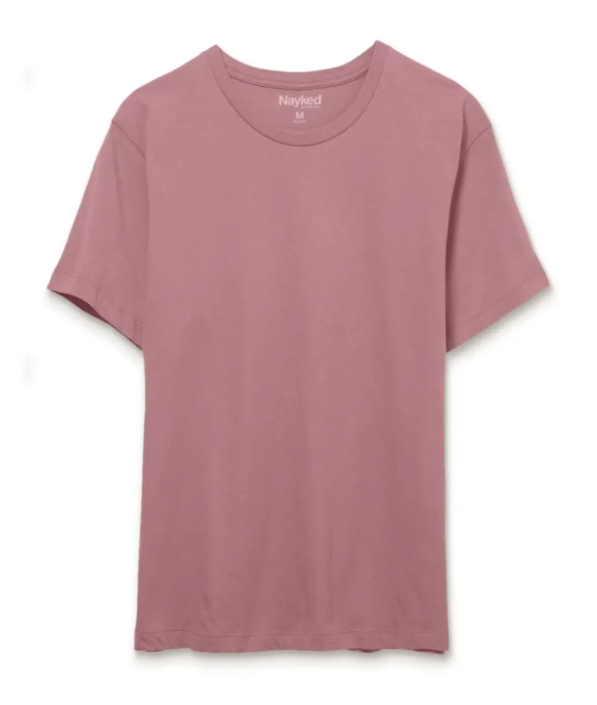 Nayked Apparel T-Shirts>Men'S Soft Garment Washed 100% Cotton Short Sleeve T-Shirt