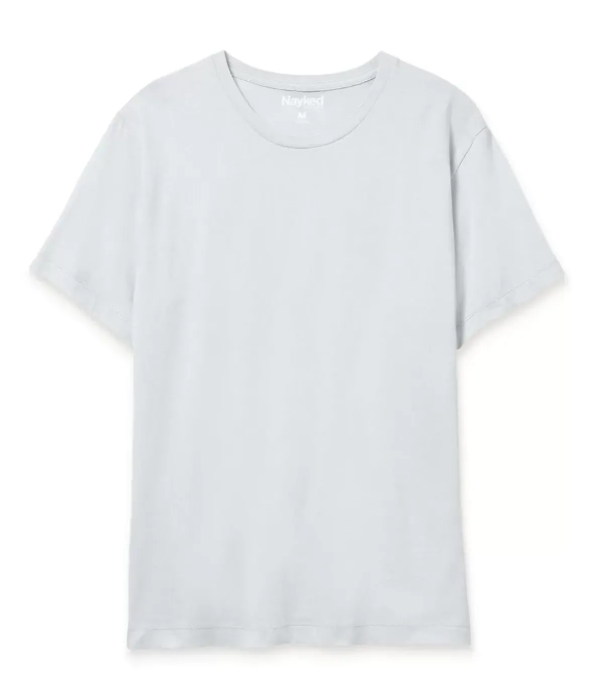 Nayked Apparel T-Shirts>Men'S Soft Garment Washed 100% Cotton Short Sleeve T-Shirt