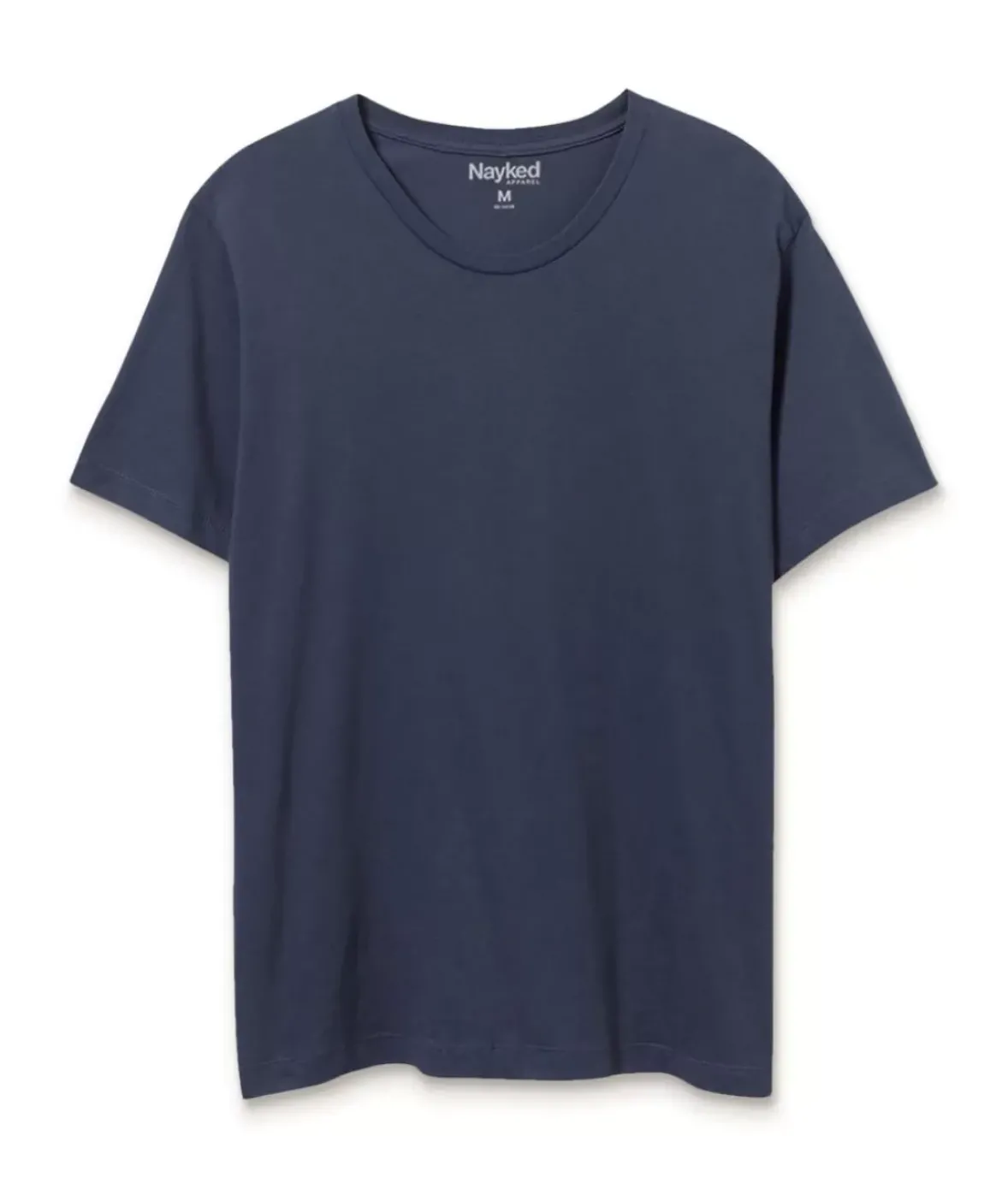 Nayked Apparel T-Shirts>Men'S Soft Garment Washed 100% Cotton Short Sleeve T-Shirt