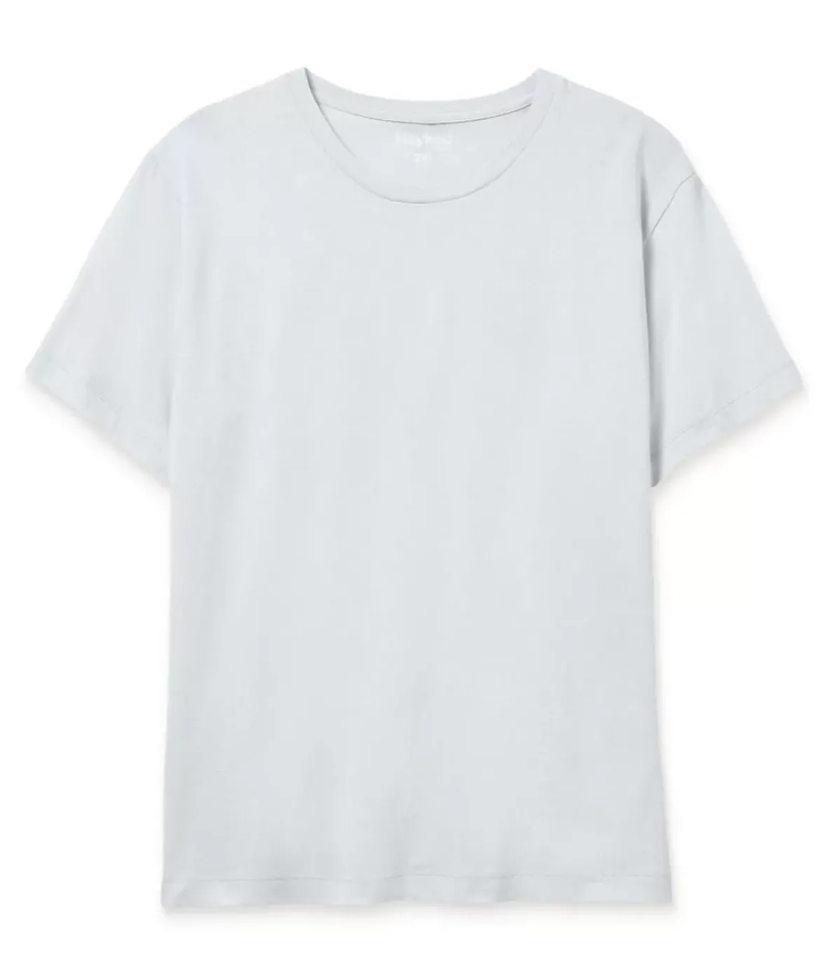 Nayked Apparel T-Shirts>Men'S Soft Garment Washed Big 100% Cotton Short Sleeve T-Shirt
