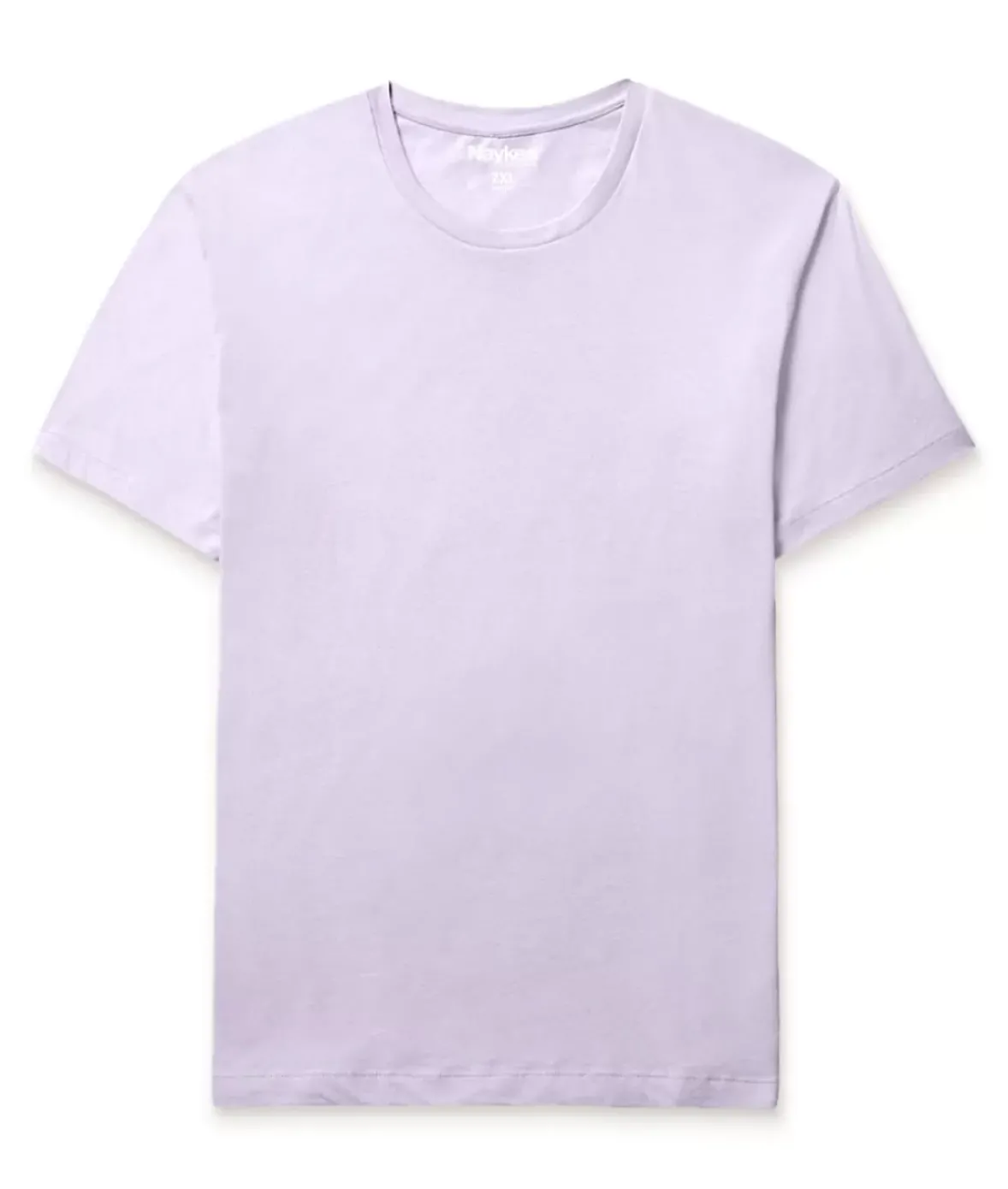 Nayked Apparel T-Shirts>Men'S Soft Garment Washed Big 100% Cotton Short Sleeve T-Shirt