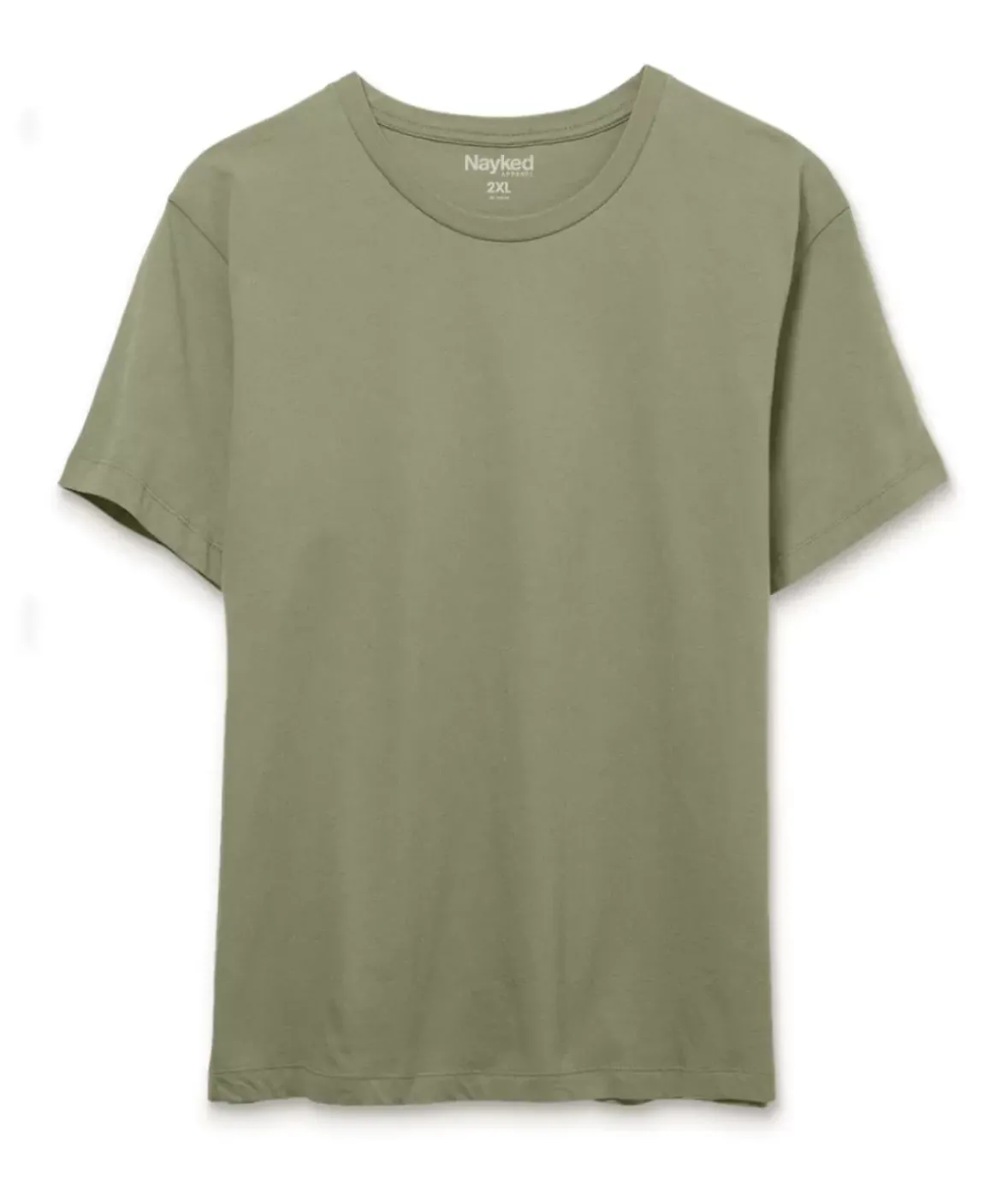 Nayked Apparel T-Shirts>Men'S Soft Garment Washed Big 100% Cotton Short Sleeve T-Shirt