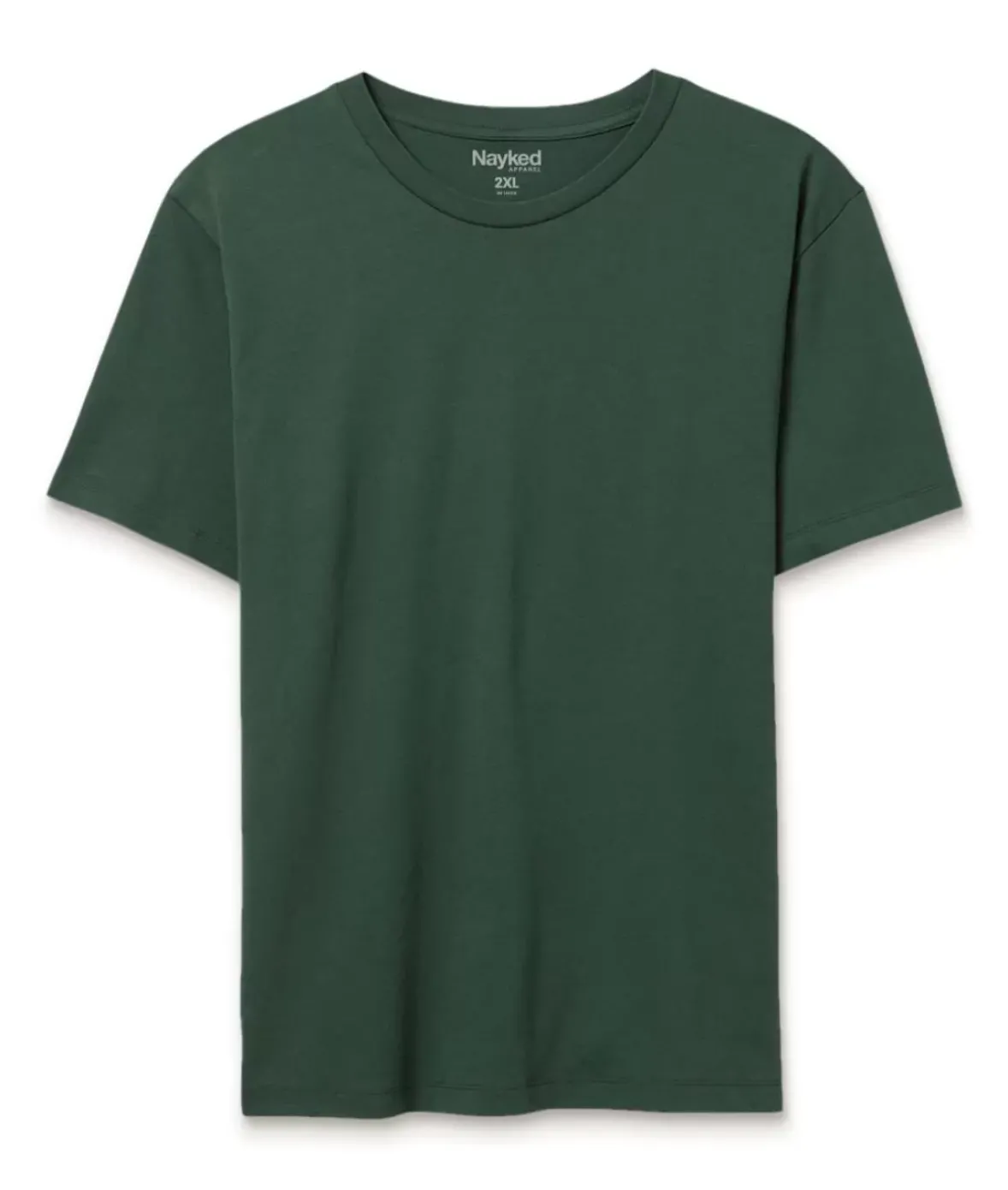 Nayked Apparel T-Shirts>Men'S Soft Garment Washed Big 100% Cotton Short Sleeve T-Shirt