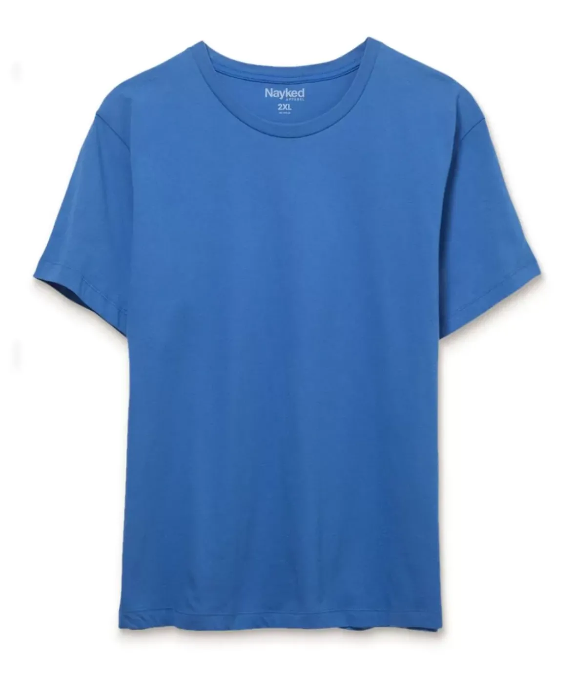Nayked Apparel T-Shirts>Men'S Soft Garment Washed Big 100% Cotton Short Sleeve T-Shirt