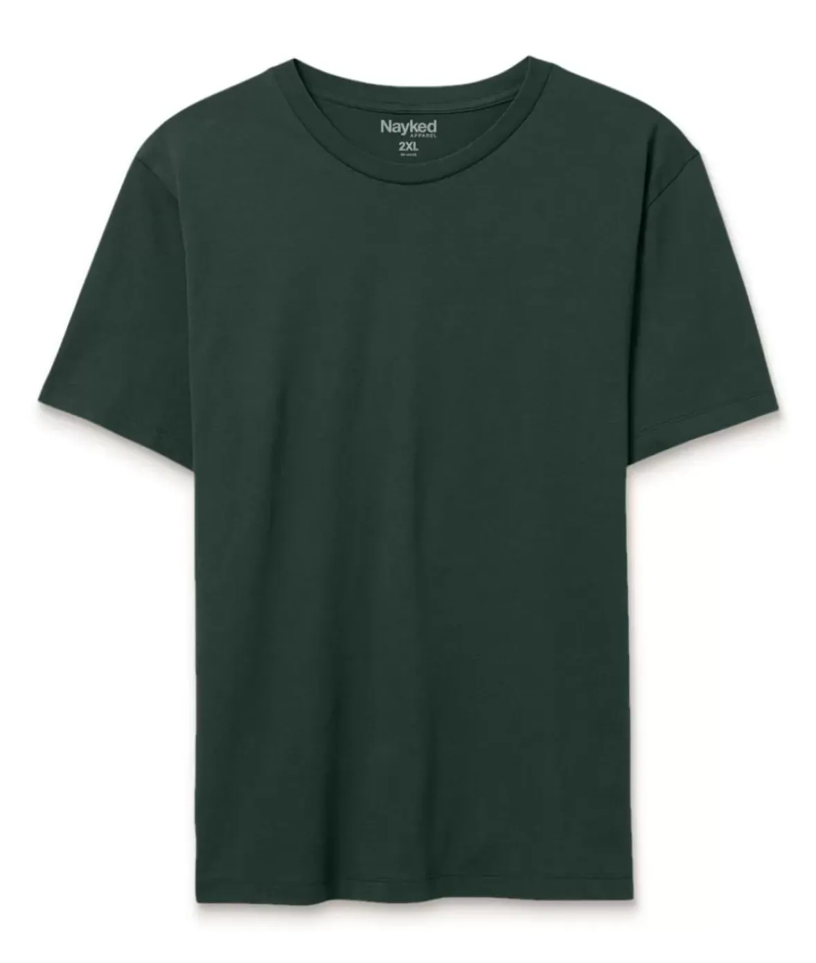 Nayked Apparel T-Shirts>Men'S Soft Garment Washed Big 100% Cotton Short Sleeve T-Shirt