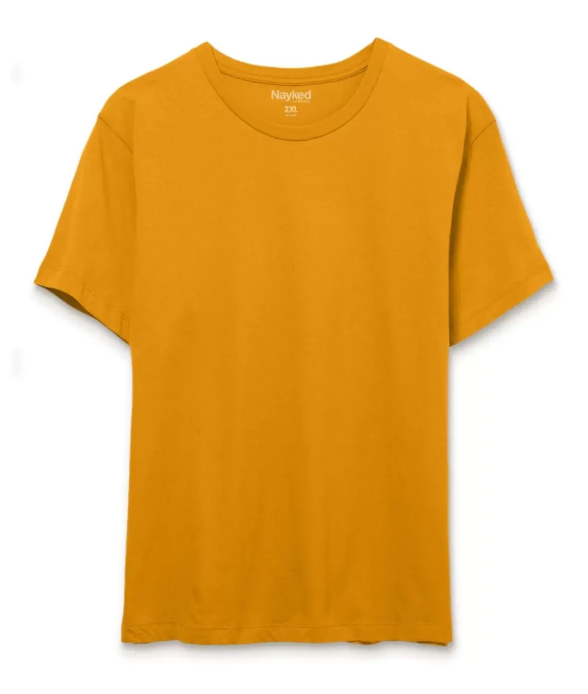Nayked Apparel T-Shirts>Men'S Soft Garment Washed Big 100% Cotton Short Sleeve T-Shirt
