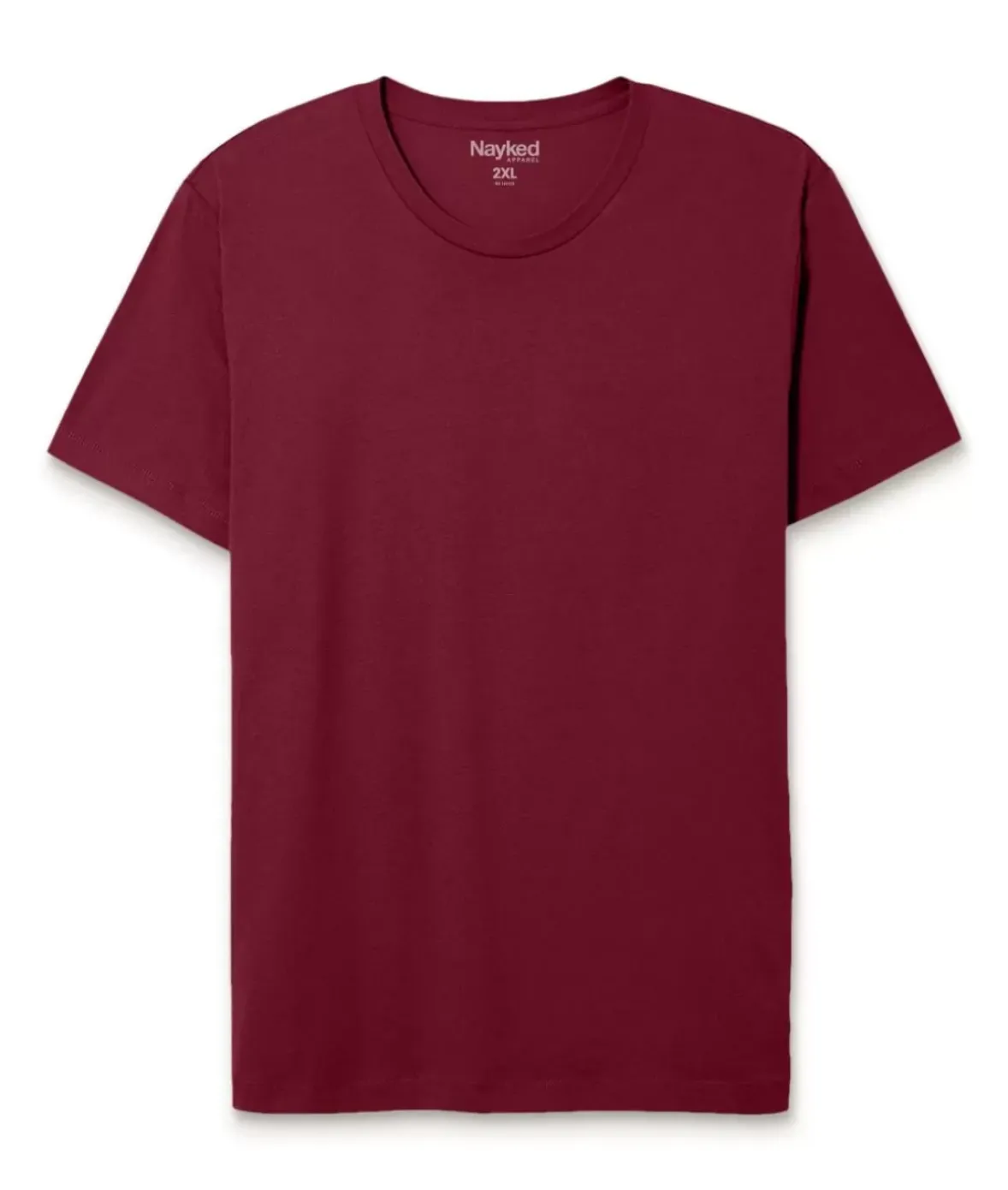 Nayked Apparel T-Shirts>Men'S Soft Garment Washed Big 100% Cotton Short Sleeve T-Shirt