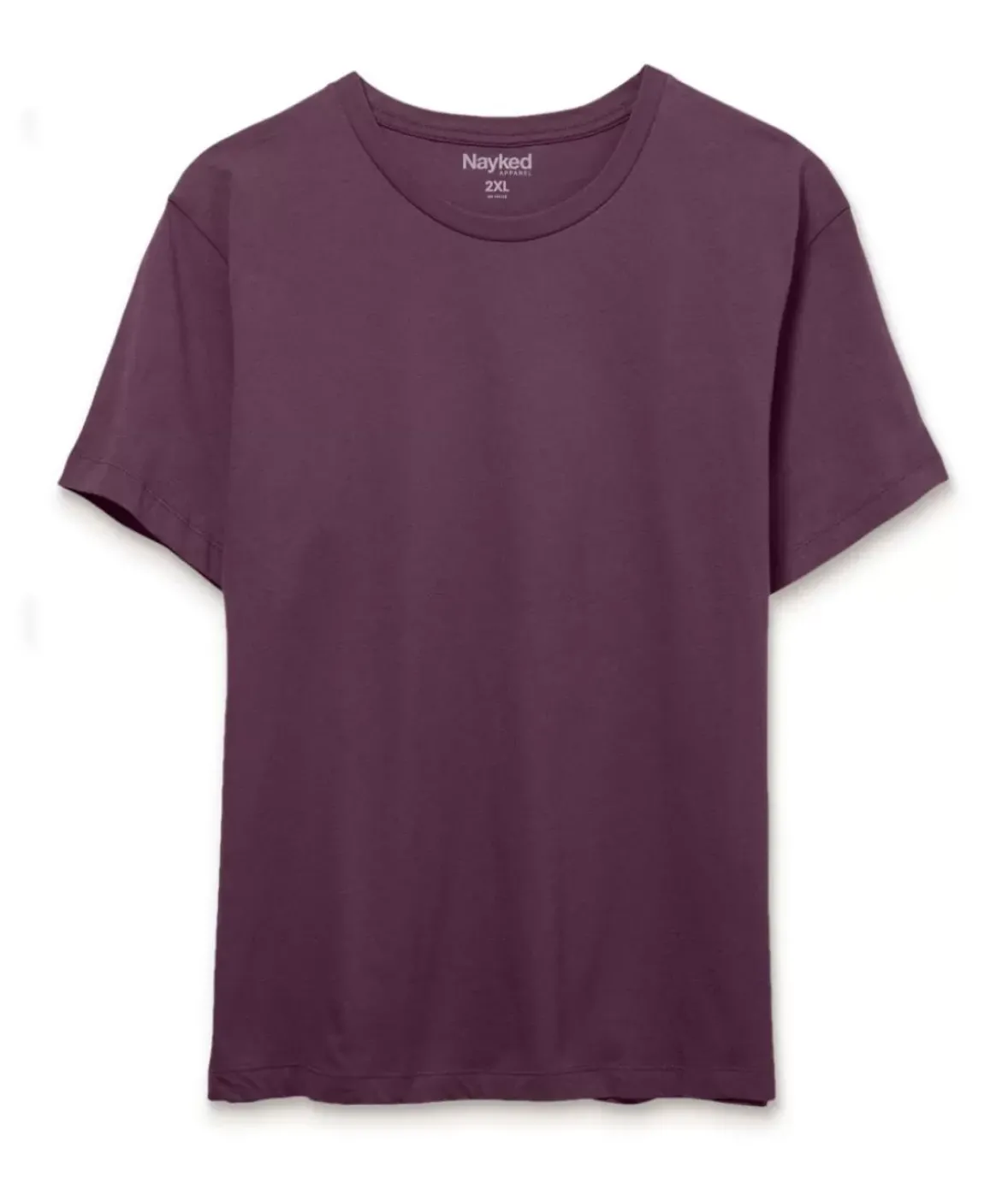 Nayked Apparel T-Shirts>Men'S Soft Garment Washed Big 100% Cotton Short Sleeve T-Shirt