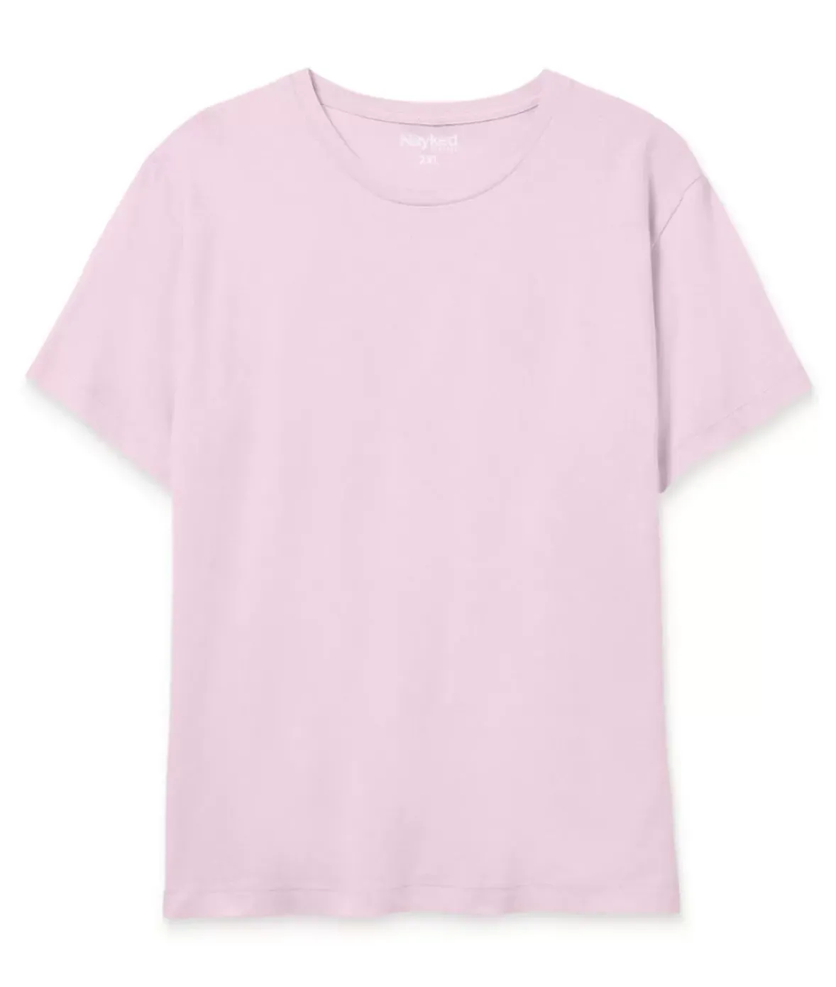 Nayked Apparel T-Shirts>Men'S Soft Garment Washed Big 100% Cotton Short Sleeve T-Shirt