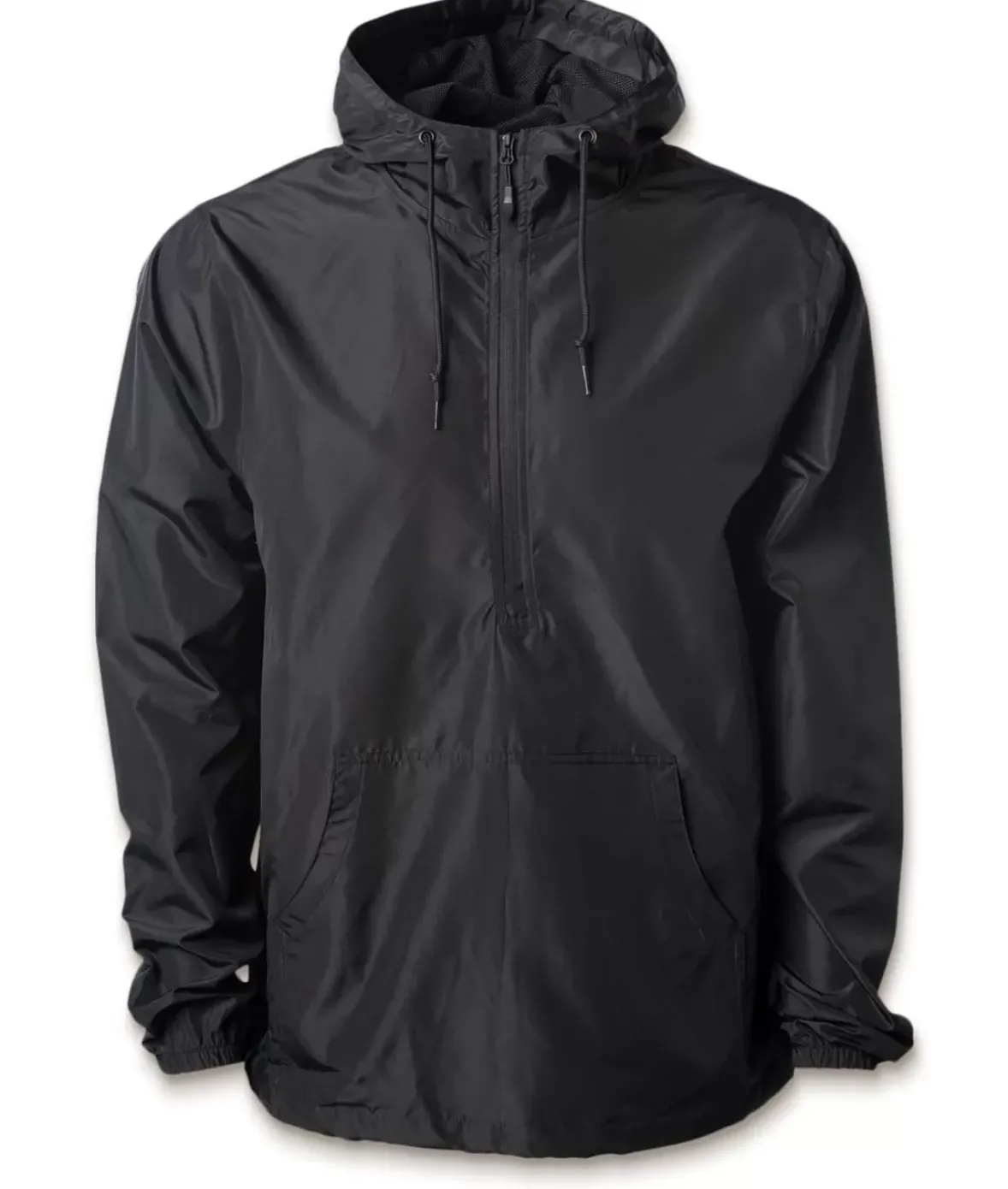 Nayked Apparel Outerwear>Men'S Soft Lightweight Half-Zip Pullover Windbreaker Anorak