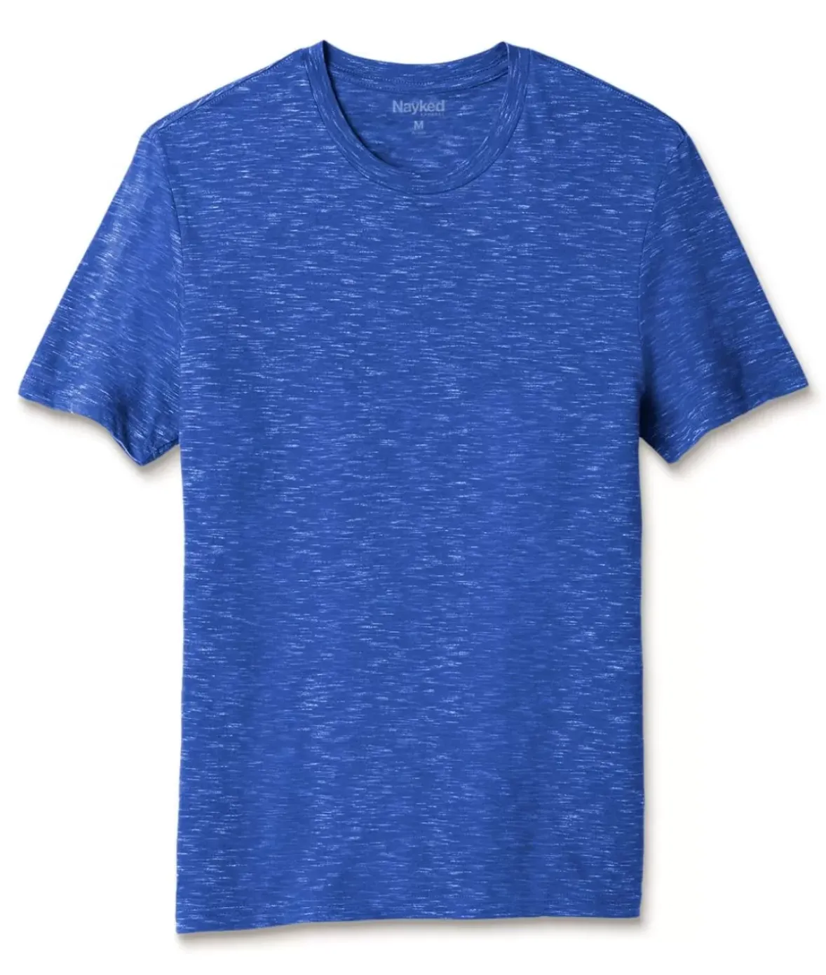 Nayked Apparel T-Shirts>Men'S Soft Lightweight Marled Crew Neck T-Shirt