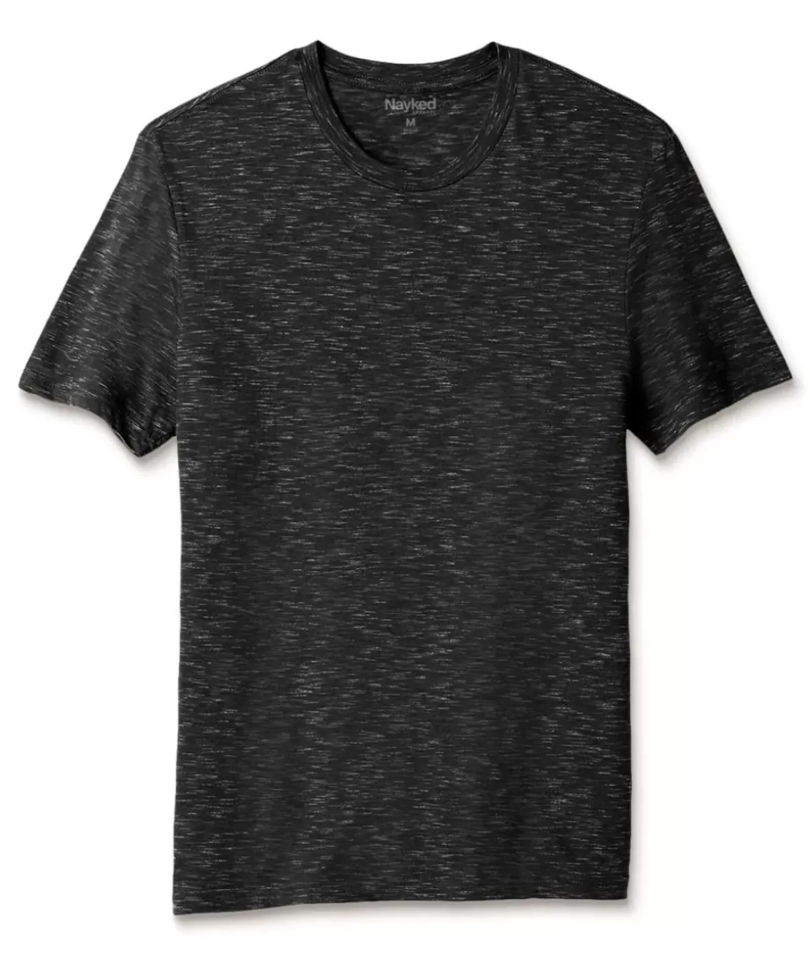 Nayked Apparel Shirts>Men'S Soft Lightweight Marled Crew Neck T-Shirt