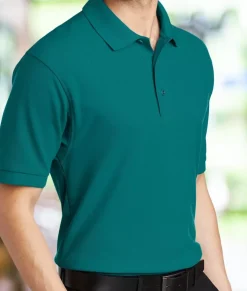 Nayked Apparel Shirts>Men'S Soft Pique Polo Shirt | New Arrival Colors