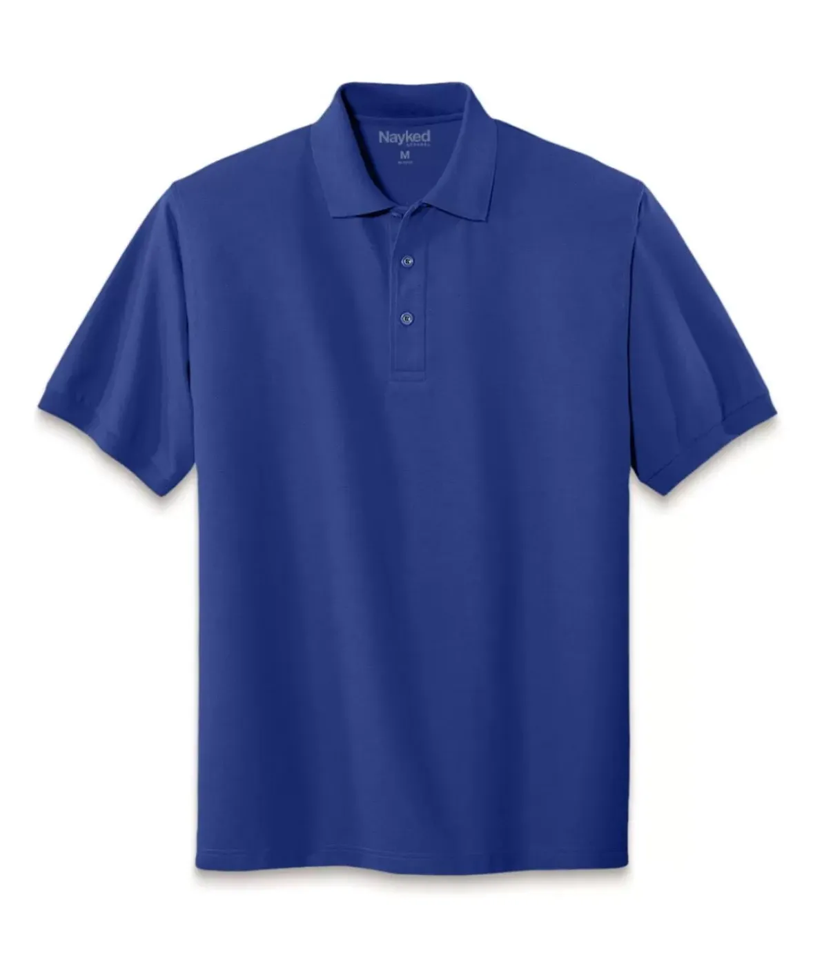 Nayked Apparel Shirts>Men'S Soft Pique Polo Shirt