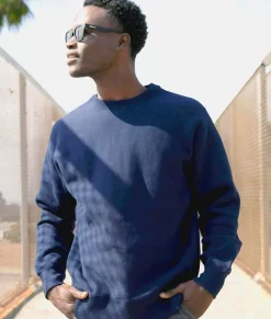 Nayked Apparel Hoodies & Sweatshirts>Men'S Soft Premium Heavyweight Cross-Grain Sweatshirt
