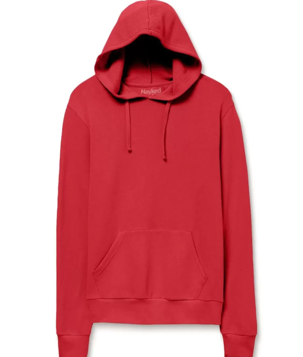 Nayked Apparel Shirts>Men'S Soft Recycled Washed Lightweight Terry Hooded Pullover
