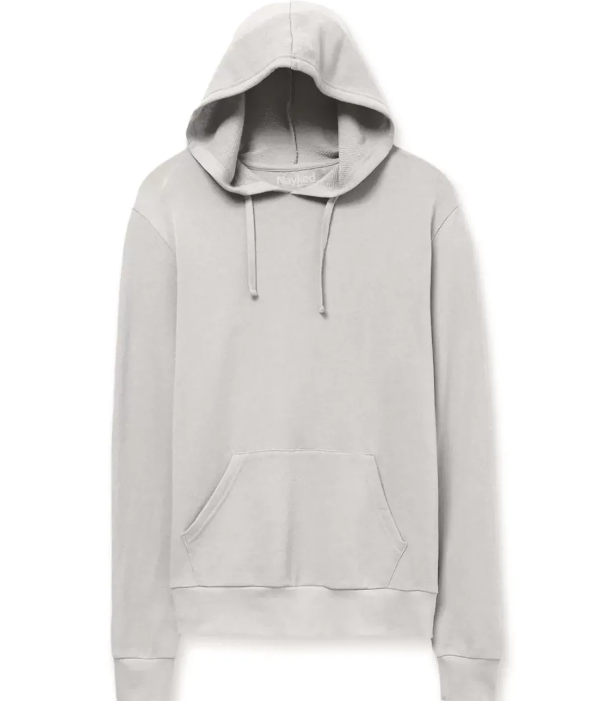 Nayked Apparel Shirts>Men'S Soft Recycled Washed Lightweight Terry Hooded Pullover