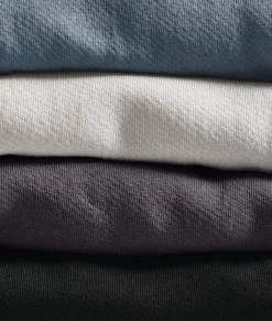Nayked Apparel Hoodies & Sweatshirts>Men'S Soft Recycled Washed Lightweight Terry Pullover