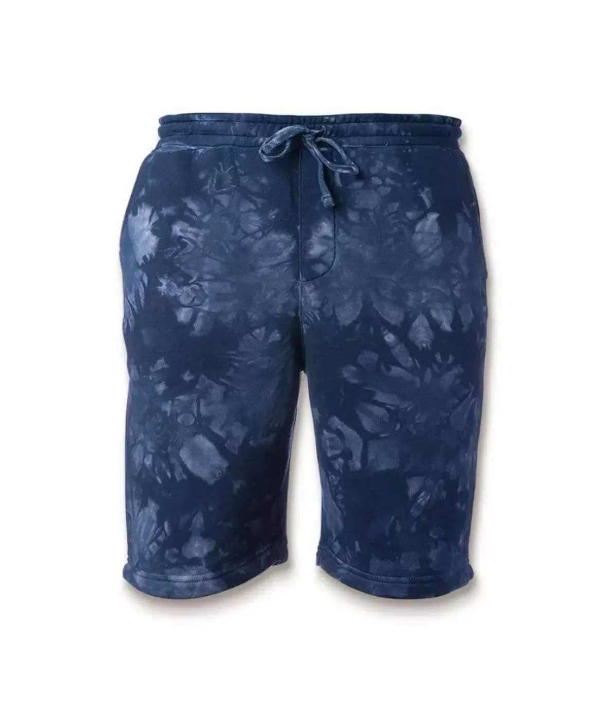 Nayked Apparel Bottoms>Men'S Tie Dye Fleece Shorts