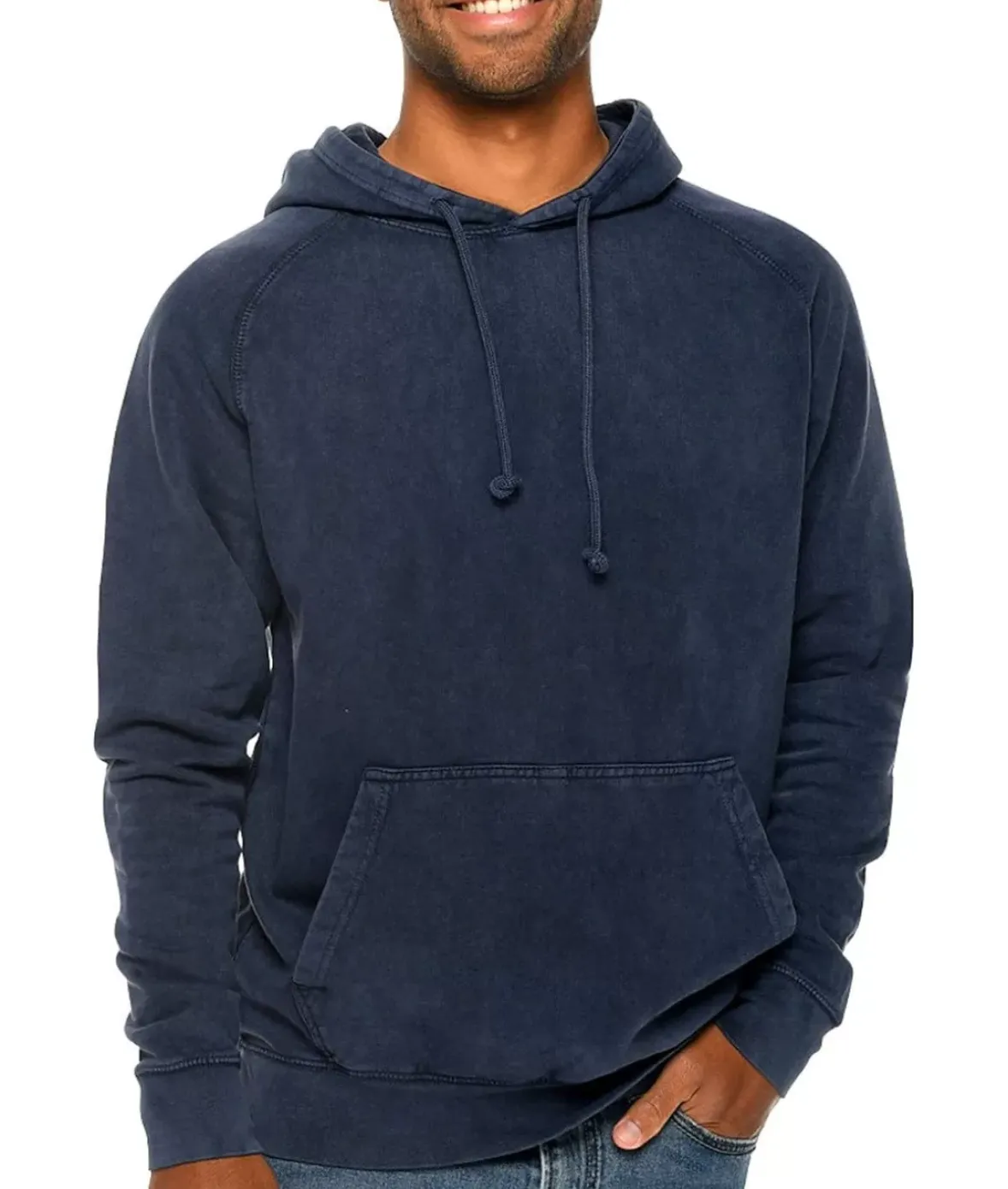Nayked Apparel Hoodies & Sweatshirts>Men'S Vintage Fleece Raglan Hoodie
