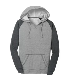Nayked Apparel Tops>Real Women'S Ridiculously Soft Plus Raglan Fleece Hoodie