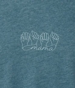 Nayked Apparel T-Shirts>Ridiculously Soft Heather Sueded Graphic Tee | Mama Signed