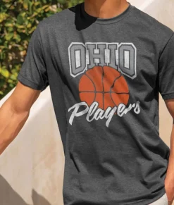 Nayked Apparel Tops>Ridiculously Soft Sueded Graphic Tee | Ohio Players