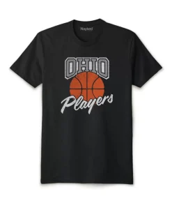 Nayked Apparel Tops>Ridiculously Soft Sueded Graphic Tee | Ohio Players