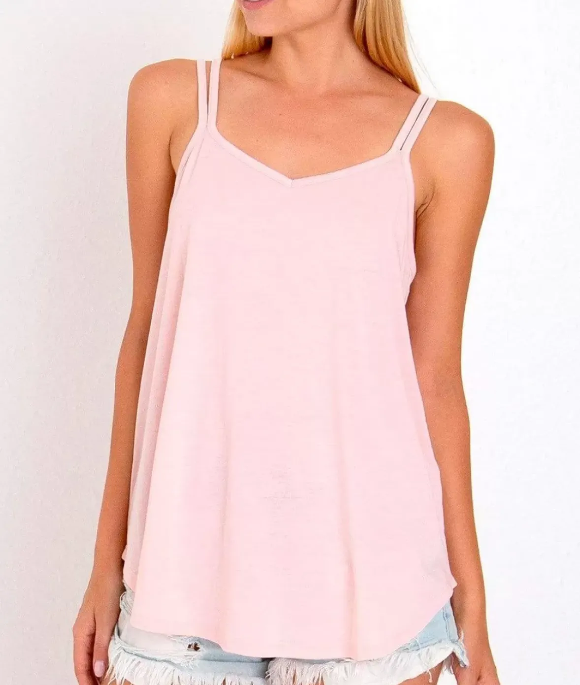 Nayked Apparel Tank Tops>Ridiculously Soft Vintage Wash Strappy Tank