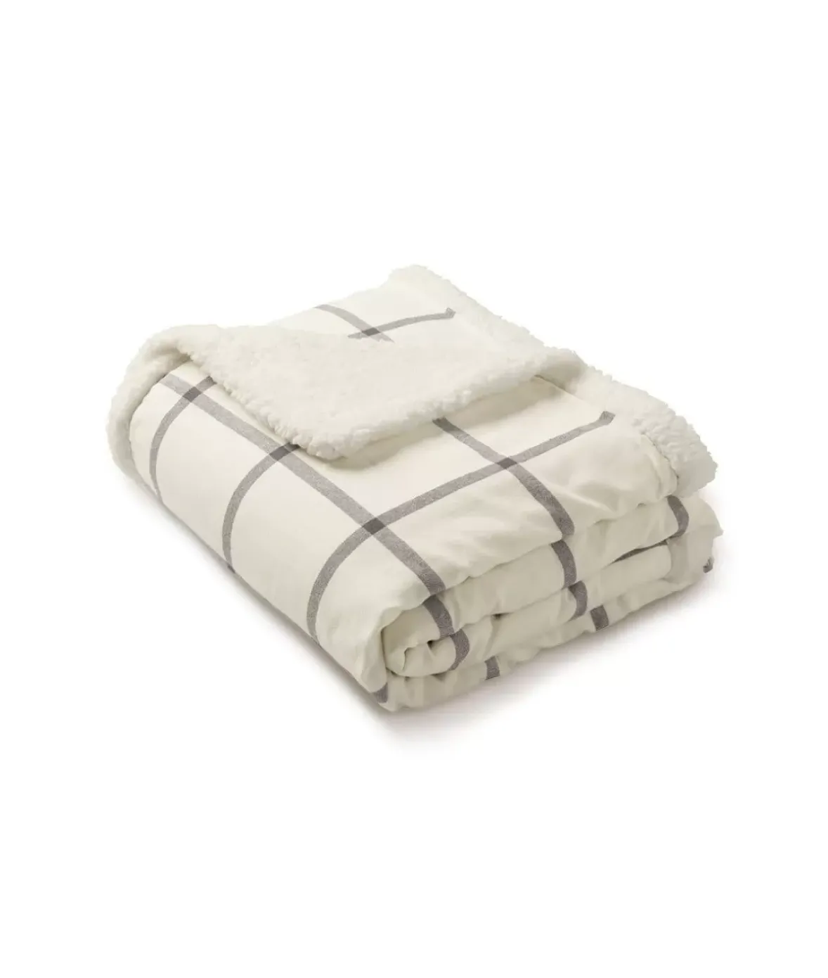 Nayked Apparel Accessories>Sherpa Flannel Blanket